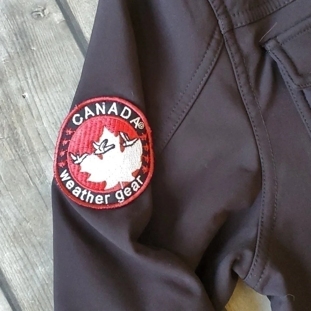 Mens Canada Weathergear Fleece Lined Coat Sz Med
